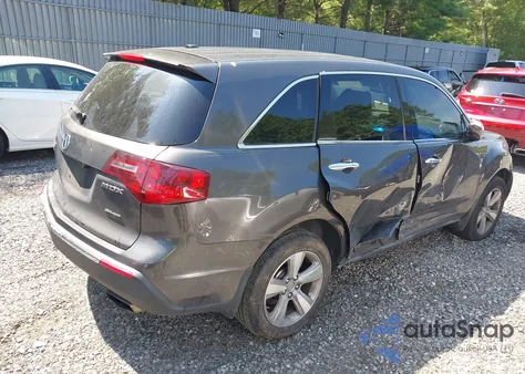 2012 Acura Mdx z USA, uszkodzony, nr VIN 2HNYD2H29CH527912